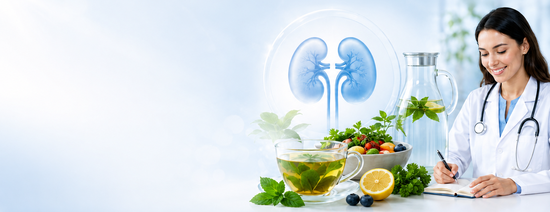 Salud renal, alimentación saludable y bienestar